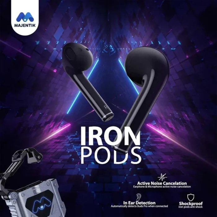 Majentik iron pods Gaming - اري بودز إعتمادية بضمان 12 شهر